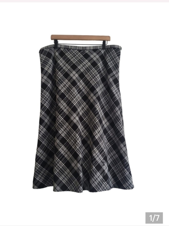 White Stag Dresses & Skirts - VTG White Stag XL Plaid Midi Skirt Y2K Academia Women 16/18